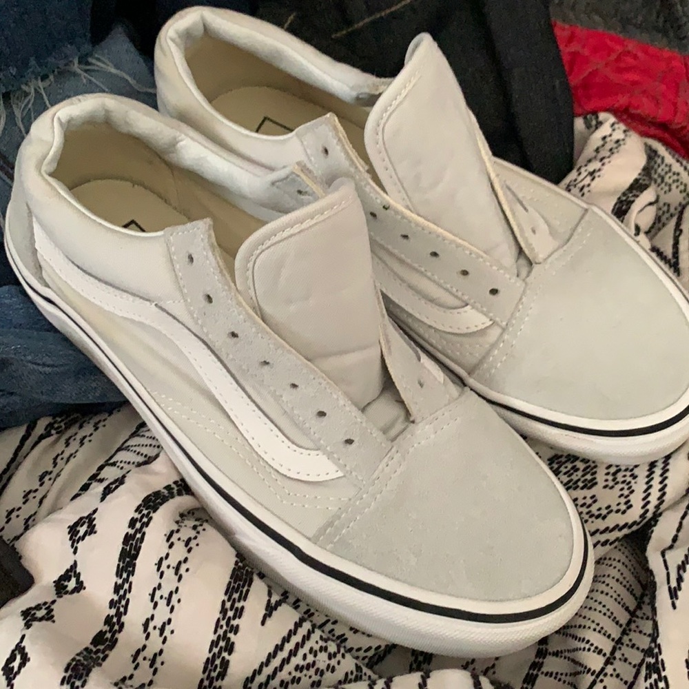 Vans off the wall good condition light mint